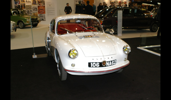 The first Alpine : Alpine A106 1955 - 1959  front